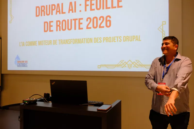 David Suissa - Drupal camp Grenoble 2026