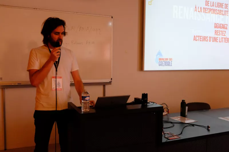 Jean-François Lucas - Drupal camp Grenoble 2026