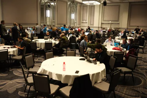 Salle de contribution